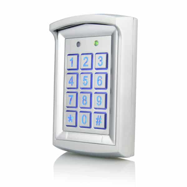 Mathfel RFID Zugangssystem | Aufputz Türsprechanlage | Silber
