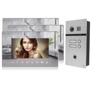 Fingerprintsprechanlage mit 3 Monitore