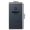 Mathfel 2-Draht BUS WLAN | Video-Türsprechanlage | 10-Zoll Monitor | Full HD 2 MP | 170°… – Ansicht 1