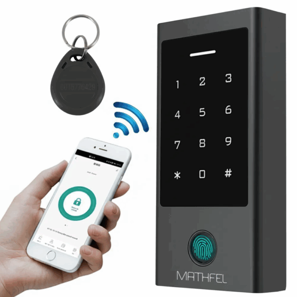 Mathfel Zugangssystem | Fingerprint Code RFID | WLAN Bluetooth