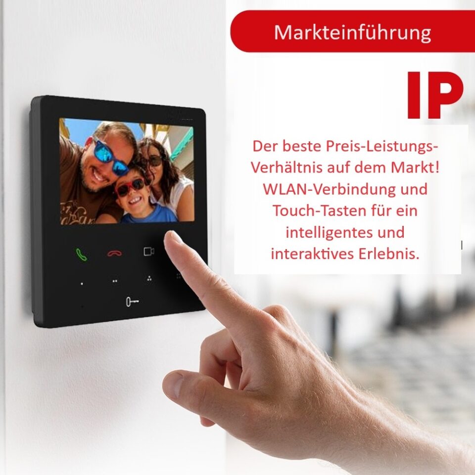 LAN IP Türsprechanlage für 2-Familienhaus mit RFID und HD Kamera – Bild 4