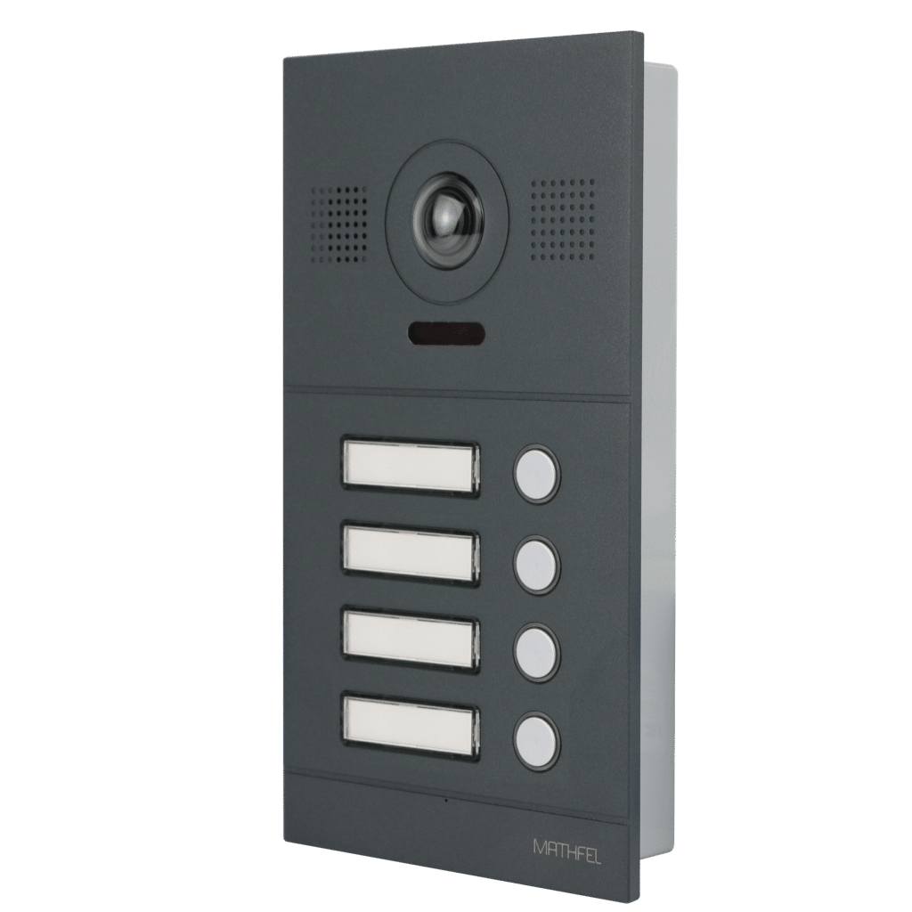 Mathfel 2-Draht Video-Türsprechanlage | 7″LCD Monitor mit Aufzeichnung