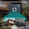 2-Draht IP Videotürsprechanlage | Full-HD 170° Kamera | Human-Bewegungsmelder | WLAN-Monitor… – Ansicht 9