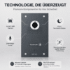 2-Draht IP Videotürsprechanlage | Full-HD 170° Kamera | Human-Bewegungsmelder | WLAN-Monitor… – Ansicht 3