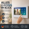 2-Draht IP Videotürsprechanlage | Fingerprint | Full-HD 170° Kamera | Human-Bewegungsmelder |… – Ansicht 5