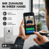 2-Draht IP Videotürsprechanlage | Full-HD 170° Kamera | Human-Bewegungsmelder | WLAN-Monitor… – Ansicht 9