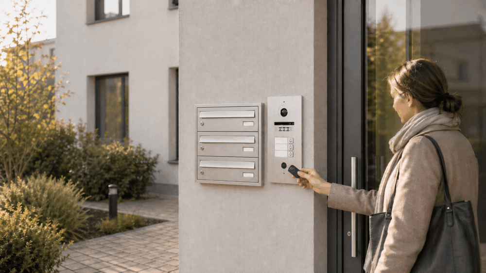 Türsprechanlagen mit RFID-Türöffner