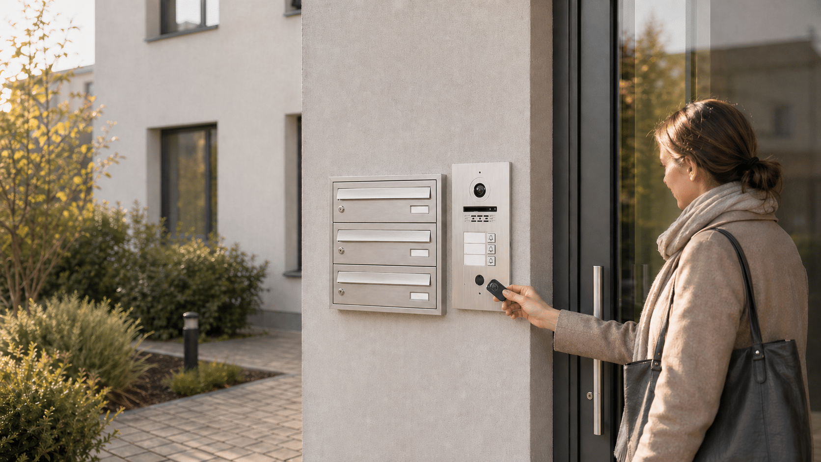 Türsprechanlagen mit RFID-Türöffner