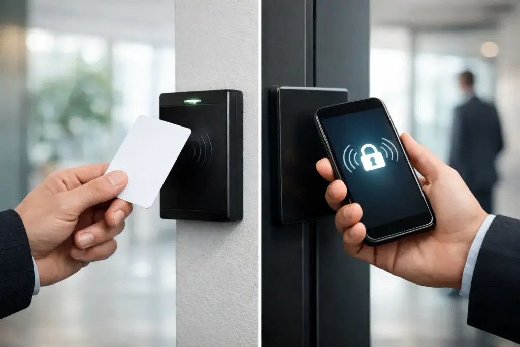 RFID oder Smartphone-Zugang - was passt?